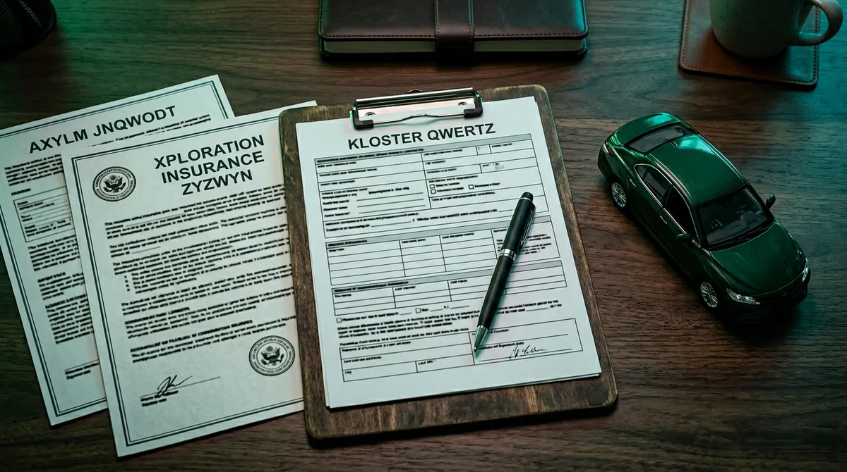 Dokumenty i warstwy polisy — ilustracja edukacyjna